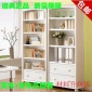 韩式简易青少年书柜书橱实木 实木多层板置物架开放式书架储物柜
