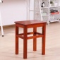 红色矮凳家用实木小凳子小方凳浴室凳换鞋凳板凳餐桌凳成人梳妆凳